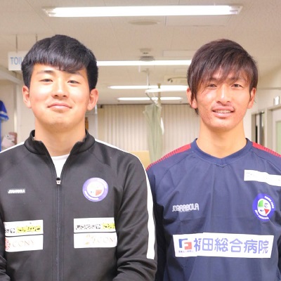 2022新入社員～サッカー選手と病院スタッフ2足のわらじ～