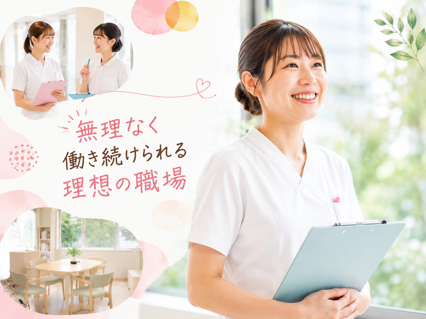 “大丈夫？”って自然に声をかけてもらえる。ライフイベントと仕事を両立しながら、無理なく働き続けられる理想の職場